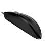 Meetion Optical Wired Mouse, Black - M362