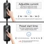 AFYEEV Type 2 Electric Car Charging Cable, 16A, 11KW - Black