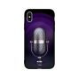 جراب ظهر بطبعة ميكروفون لابل ايفون XS