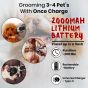 VGR Rechargeable Pet Clipper, Dry, Silver - V-201