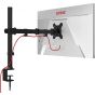 Duronic Single Arm Holder for 13 to 32 Inch Monitors, Black - DM151X3