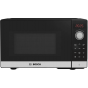 Bosch Serie 2 Freestanding Microwave, 20 Liters, Black and Stainless Steel - FEL023MS1