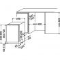 Ariston Built-in Dishwasher, 14 Persons, White - HIC 3C26 W