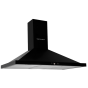 Ecomatic Chimney Pyramid Hood, 60 cm, Black - H66BKD