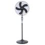 ULTRA Stand Fan, 18 Inch, Black and Grey- UFS18E2