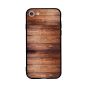 Embossed Wooden Pattern Printed Back Cover for Apple iPhone 7