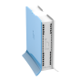 Mikrotik hAP lite TC Wireless Access Point, 4 Ports, White and Blue - RB941-2nD-TC