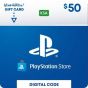 كارت ديجيتال PSN  سوني بلايستيشن 50 دولار - السعودية