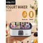 ماكينة صنع الزبادي، 25 وات، ستانلس ستيل -  SK-2303