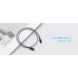كابل انكر 322 بموصل USB فئة C الى لايتنينج، طوله 3 قدم، اسود - A81B5H11