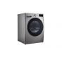LG ThinQ Dryer, Dual Inverter, 18Kg, Stainless Silver - RH18U8EVCW