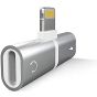 Phone X / 8 / 8 Plus / 7 / 7 Plus Adapter & Splitter, Double Lightning Headphone Audio & Charge Cable, Support Music Control, Charger and Phone Communication
