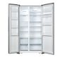 Hisense No-Frost Refrigerator, 2 doors, 519 Liters, Inverter, Inox - RS3N518NMIA1