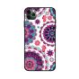 Round Floral Printed Back Cover for Apple iPhone 11 Pro