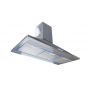 Purity Pansy Plus Built-in Hood with Chimney, 90CM - Silver