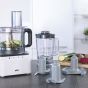 Braun PurEase Food Processor, 800 Watt, White - FP 3131 WH