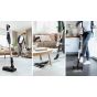 Bosch Unlimited 7 Bagless Upright Stick Vacuum Cleaner, 18 Volt, White and Black- BCS711XXL