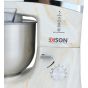 Edison Stand Mixer, 6.5 Liters, 1000 Watt - White Marble and Gold