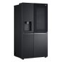 LG No Frost Refrigerator with Inverter Motor, 635 Liters, Black - GC-X257CQHS