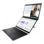 Asus Zenbook DUO 2024 UX8406MA Laptop, Intel Core Ultra 7 155H, 1TB SSD, 16GB RAM, 14 Inch, 3K, OLED, 120Hz, Intel Arc Graphics, Windows 11 - Inkwell Grey with Sleeve