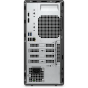 كيسة كمبيوتر ديل أوبتيبلكس 7010 تاور، معالج إنتل كور i5-12500، سعة 512 جيجابايت SSD، ذاكرة تخزين عشوائية 8 جيجابايت رام، كارت شاشة  إنتل UHD، نظام فري دوس - أسود