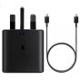 EP-TA800 Fast Charger 25W 3 Pin 5V-3A Or 9V-2.77A Or 5.9V-3A Or 11V-2.25A - Black