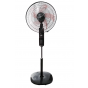 Castle Stand Fan, 18 Inch, Black - FAS2018