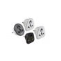 iLOCK 4-Piece Converter, 1 Triple Port, 3500 Watt - Multi Color