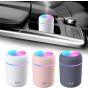 Electric Ultrasonic Humidifier, 300ml - Pink