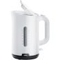 Braun Electric Water Kettle, 1.7 Liters, 2200 Watt, White - WK1100WH