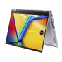 لاب توب اسوس فيفو بوك S14 فليب TN3402YA-LZ005W، ايه ام دي رايزن 5 7530U، شاشة 14 بوصة WUXGA، هارد 512 جيجا SSD، رام 8 جيجا، كارت شاشة ايه ام دي راديون جرافيكس، ويندوز 11 - فضي