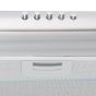 Black and White Cooker Hood, 90 cm, Silver - CK-960