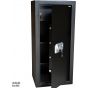 Safety Tech Biometric Fingerprint Safe Box, Black - GN 100 FSA