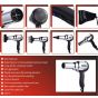 Enzo Hair Dryer, 8000W, 2 Speeds, Multi Color - EN-3001 with Gift Bag