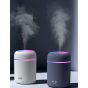 Electric Ultrasonic Humidifier, 300ml - Pink
