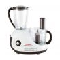 Tornado Food Processor with Attachments, 750 Watt, White and Brown- FP-9300GL