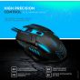 ماوس جيمنج سلكي ايكون، RGB، دقة 3200 نقطة لكل بوصة، اسود - GX51