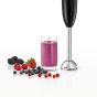 Black + Decker 3 In 1 Hand Blender with Chopper, 500 ML, 600 Watts, Black - HB600-B5