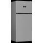 Beko No Frost Top Freezer Refrigerator, 420 Liters, Brushed Silver - RDNE420K02DXITEG, with Blender, 1.5 Liters, 600 Watt - TBN 62608 W