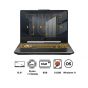 Asus TUF Gaming A15 Laptop, AMD Ryzen 7 7435HS, 512GB SSD, 8GB RAM, 15.6 Inch FHD 144Hz Display, NVIDIA GeForce RTX 2050 4GB GDDR6, Windows 11- Graphite Black