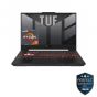 Asus TUF Gaming W11 FA507NUR-LP007W Laptop, AMD Ryzen 7 7435HS, 512GB SSD, 16GB RAM, 15.6 Inch FHD Display 144Hz, NVIDIA GeForce RTX 4050 6GB, Windows 11- Jaeger Gray