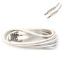 Keendex 3.5mm AUX Cable, 1.5 Meters, White - KX 2569