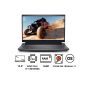 لاب توب جيمنج ديل G15 5530، انتل كور i7-13650HX، هارد M.2 PCIe NVMe SSD سعة 512 جيجا، 8 جيجا رام، شاشة بدقة FHD مقاس 15.6 بوصة بمعدل تحديث 120 هرتز، كارت شاشة نفيديا جي فورس RTX 4050 سعة 6 جيجا، ويندوز 11 - رمادي غامق