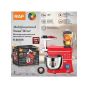 RAF Stand Mixer, 10 Liter, 1400 Watt, Multi-Color- R.6676