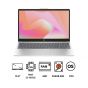 HP 15-fd0336nia 943W4EA Laptop, Intel Core i3-1315U, 256GB SSD, 4GB RAM, 15.6 Inch, FHD Display, Integrated Intel UHD, FreeDOS - Natural Silver