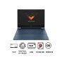 لاب توب اتش بي فيكتس 15-fa1051ne 803G5EA، انتل كور  I5-13420H، هارد SSD NVME سعة 512 جيجا، 8 جيجا رام، شاشة بدقة FHD سعة 15.6 بوصة، كارت شاشة نفيديا جي فورس RTX 2050 سعة 4  جيجا، فري دوس - ازرق