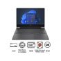 لاب توب جيمنج اتش بي فيكتوس 15-fa1007ne 7Q771EA، انتل كور i7-13700H، هارد 512 جيجا PCIe  الجيل الرابع NVMe M.2 SSD، رام 16 جيجا، شاشة IPS مقاس 15.6 بوصة FHD، بمعدل تحديث 144 هرتز، كارت شاشة انفيديا جي فورس RTX 3050 سعة 6 جيجا GDDR6، ويندوز 11 - فضي 