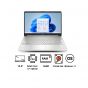 HP 15s-fq5042ne 6L8K2EA Laptop, Intel Core i7-1255U, 512GB SSD, 16GB RAM, 15.6 Inch FHD Display, Intel Iris Xe Graphics, Windows 11 - Natural Silver, with iLock Power Strip, 3 Outlets-2500 Watt