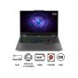 Lenovo LOQ 15IRX9 83DV00VLED Laptop, Intel Core i7-14700HX, 1TB SSD, 16GB RAM, 15.6 Inch, FHD IPS 144Hz Display, NVIDIA GeForce RTX 4060 8GB GDDR6, FreeDOS - Luna Grey