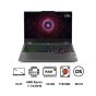 لينوفو LOQ 15ARP9 83JC00DBED لابتوب، ايه ام دي راديون رايزن 7-7435HS، 1 تيرا SSD، 24 جيجا رام، 15.6 بوصة، FHD، IPS، 144 هرتز،  كارت شاشة انفيديا جي فورس RTX 4070 8 جيجا، ويندوز 11 - رمادي لونا